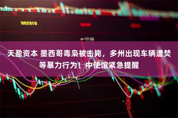 天盈资本 墨西哥毒枭被击毙，多州出现车辆遭焚等暴力行为！中使馆紧急提醒